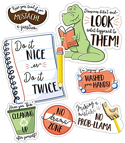 Carson Dellosa Playful Classroom Reminders Mini Bulletin Board