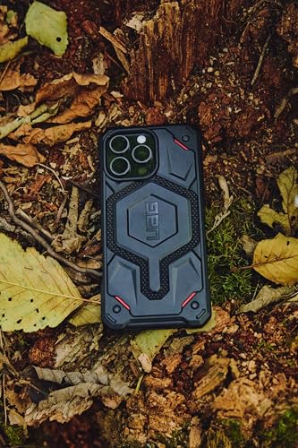 Image of Urban Armor Gear UAG Monarch Pro Magnetic Compatible, Rugged Heavy Duty Shockproof Military Grade Protective Case /Cover Designed for iPhone 17 Pro Max (2025) - Kevlar Black