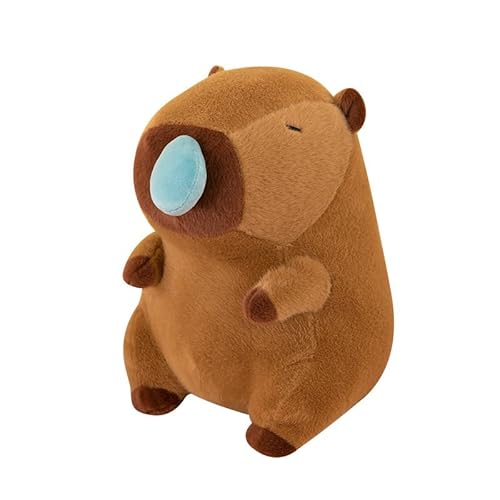 merkmal shop カピバラ ぬいぐるみ 鼻水 柔らかい 肌に優しい もこもこ 可愛い 癒し インテリア 店飾り 抱き枕 お誕生日プレゼント (大 45cm)