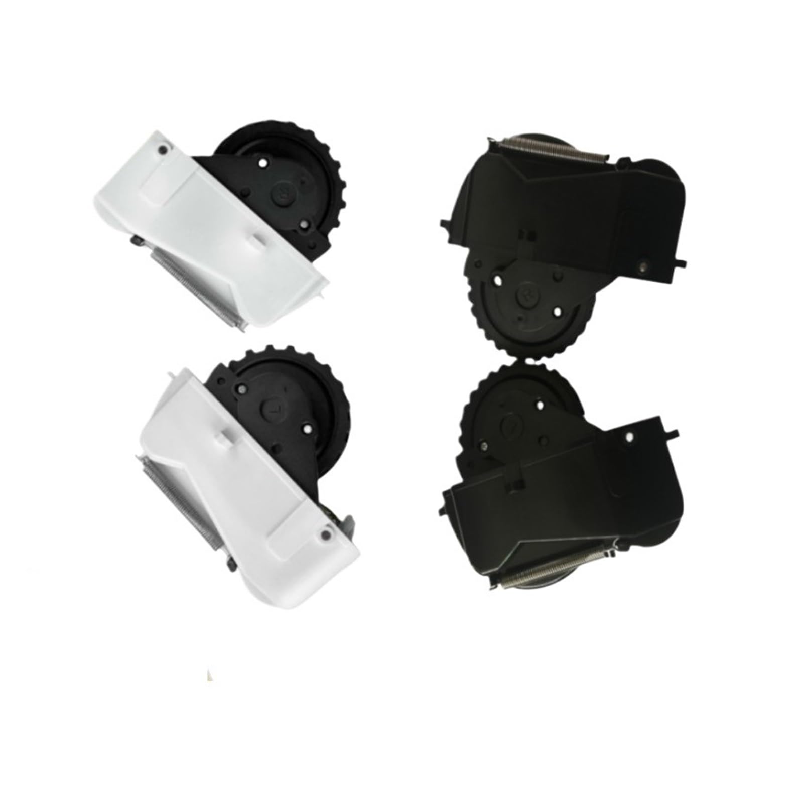 Accessori for Aspirapolvere Robot Motore Di Ricambio Pezzi Di Ricambio for Ruota Ambulante Sinistra E Destra, Compatibile Con 360 S6, Ruota Aspirapolvere(White)