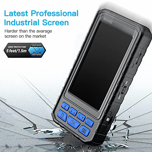 Snake Inspection Camera With 5" Ips Screen Nidage 3.9Mm Hd Borescope Sewer Camera Ip67 Waterproof Industrial Endoscope With Light, 32Gb Card, Case, Helpful Tools For Automotive Havc Pipe Home (5Ft) #TOP6