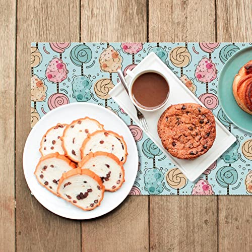 Sets de table thermorésistants Sweet Pattern pour vos repas conviviaux - 7