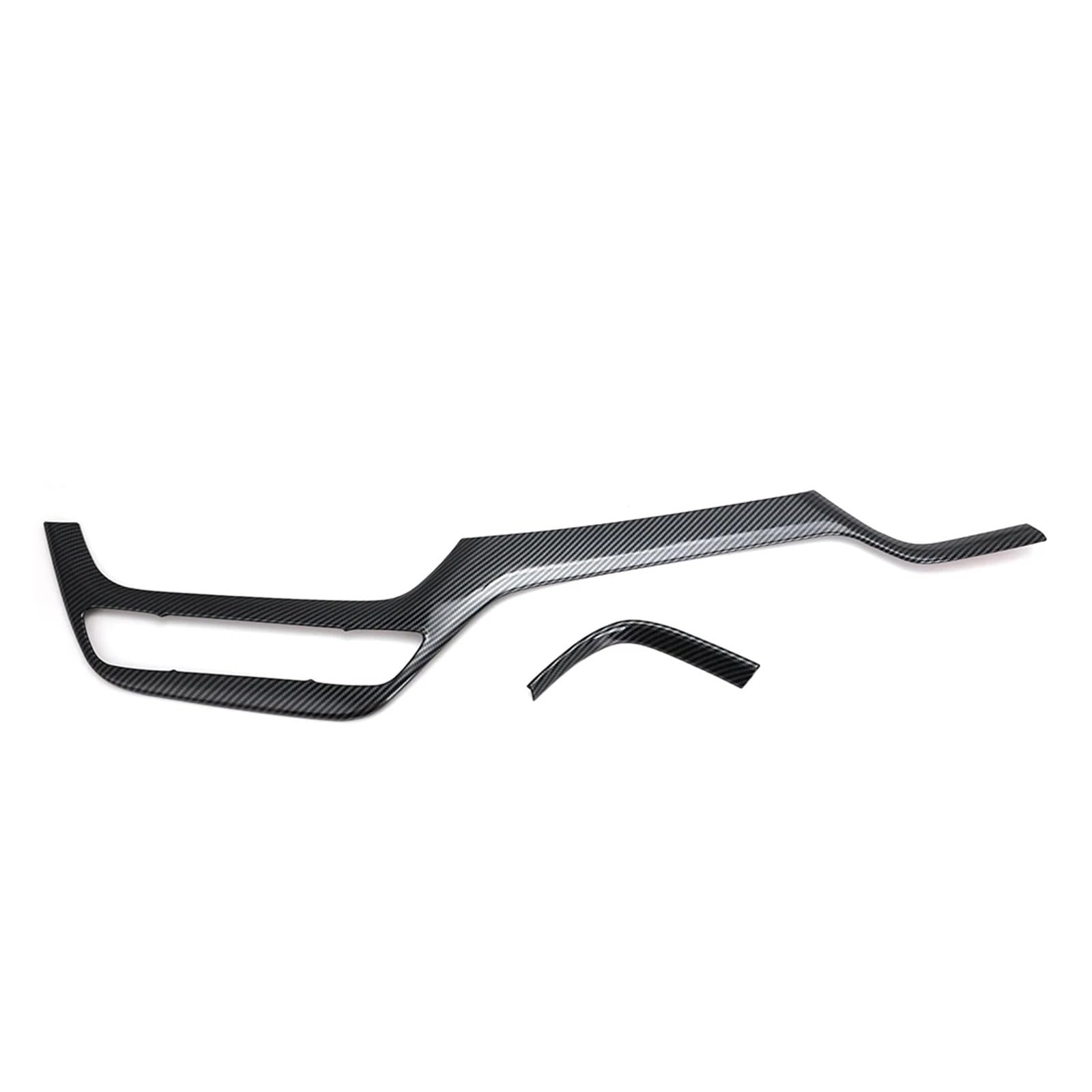 for Toyota C-HR for CHR 2016-2023 LHD Car Dashboard Decoration Cover Interior Central Control Trim Styling Panel Sticker Accessories Car Interior Panel Trim(Carbon Fiber)