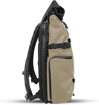 WANDRD PRVKE 31L Photography Bundle: Weather-Resistant Travel & Camera Backpack with Laptop Sleeve, Quick Side Access, Clamshell Opening Ideal Photography & Travel Bag (Yuma Tan)