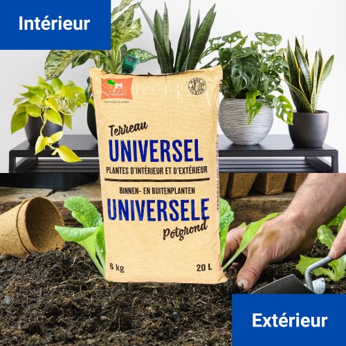 La Plaine Chassart - Universele Potgrond 20L - Oppotten van alle Soorten Binnen en Buitenplanten - Aarde voor Tuin… - Image 3