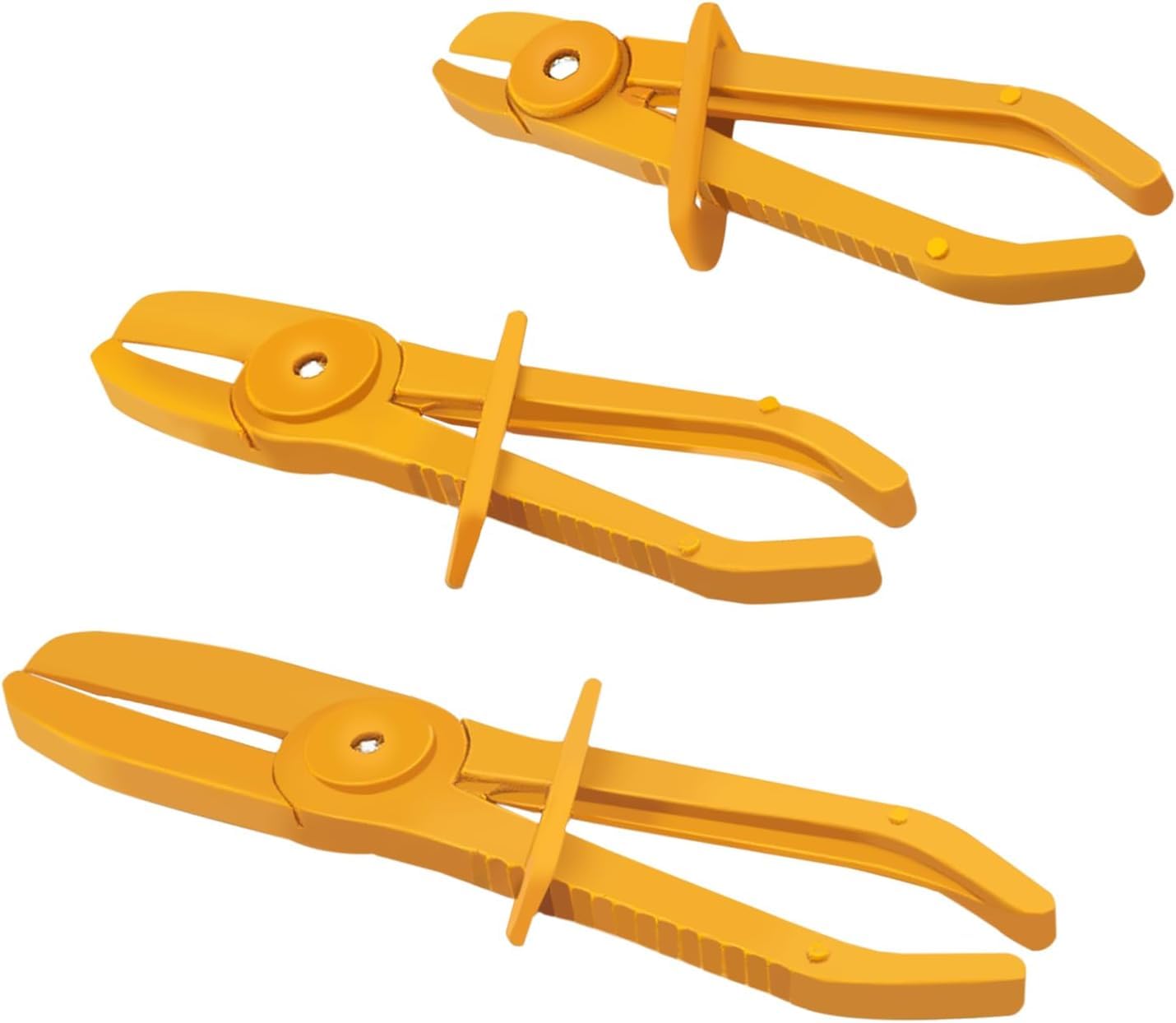 6-teiliges Schlauchklemmenzangen Set - Für Kraftstoff, Kühlmittel & Bremsschläuche