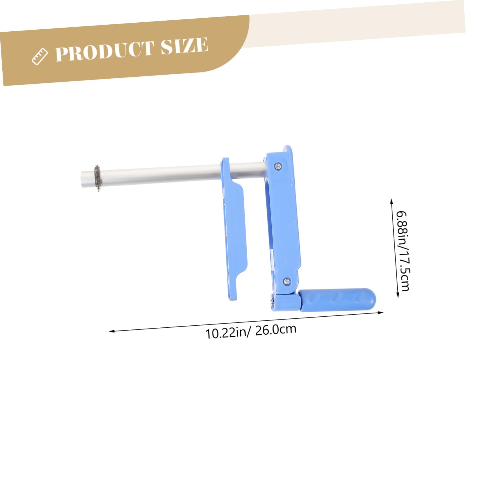 LALAFINA Manual Crank Handle for Replacement Crank Assembly for Height Easy to Operate Assist Handle for Caregivers and Patients