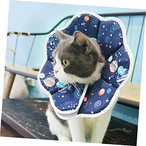 Collar cone chat respirant pour empêcher le léchage des plaies