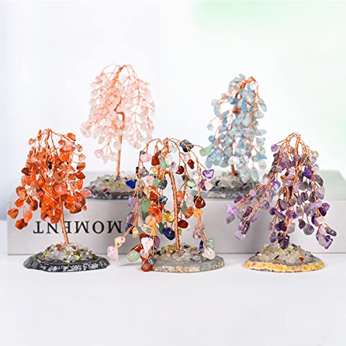 Image of 200 Pcs Mixed Agate Stone Tumbled Stones, Natural Bulk Assorted Tumbled Polished Stones Healing Crystal Set, Succulents Bedding, Vase Filler, Landscape Bottom Decoration - Stone Size About 10MM-15 MM