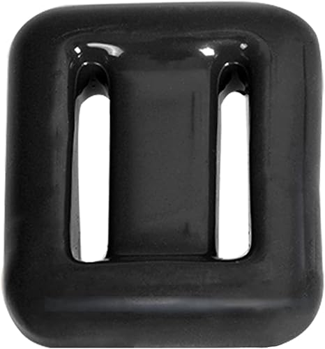 yonsub Pesas de buceo de borde diseñado para cinturón de peso de buceo, color negro (1 lb-4.5 lb-2 kg) con revestimiento de plomo para buceo, pesos