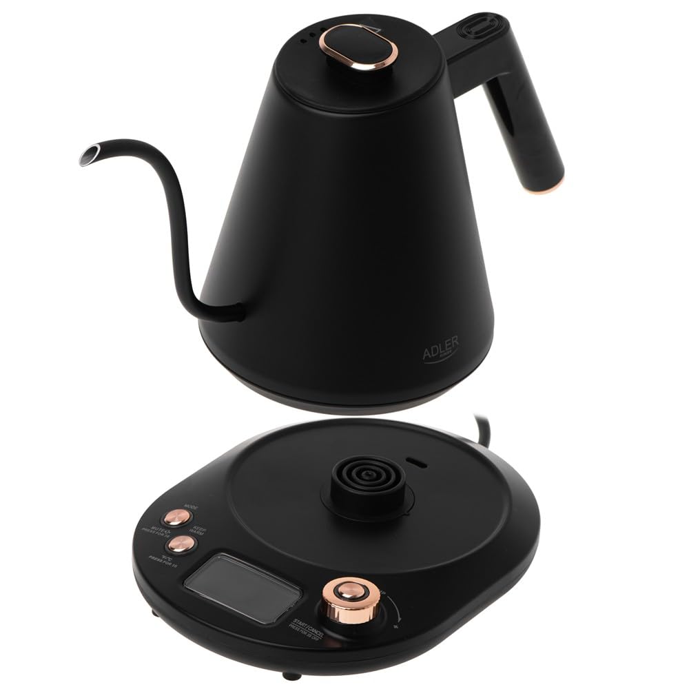 ADLER hervidor eléctrico con boquilla larga 1.0l