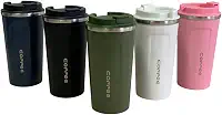 Copo Térmico Cafe Cerveja Com Tampa Aço Inoxidável Anti-vazamento 500ml Cor:Verde Musgo