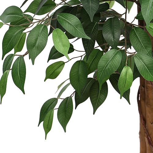 4ft-Ficus-Artificial-Trees-with-Realistic-Leaves-and-Trunk-Silk-Fake-Ficus-Tree-with-Plastic-Nursery-Pot-Faux-Ficus-Tree-for-Office-Home-Farmhouse-for-Indoor-Outdoor-DecorSet-of-1