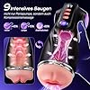 Tauara Masturbieren für Männer Masturbator, Sexspielzeug Sets 3 Liner Sex Spielzeug für die Männer Vagina Blowjob Anal, APP Masturbatoren 9 Vibration und Saugen Taschenmuschi Maschinen & Geräte #2