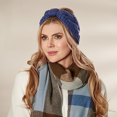 Hadley Wren womens Payton Plaid Autumn Scarf, Ultra-soft & WarmUltra-Soft & Warm4
