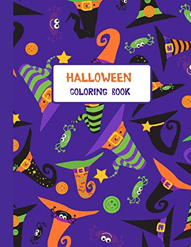 Halloween Coloring Book: Coloring Toy Gifts for Toddlers, Kids ,Children or Adult Relaxtion | Cute Easy and Relaxing Large Print Birthday Gifts image 3