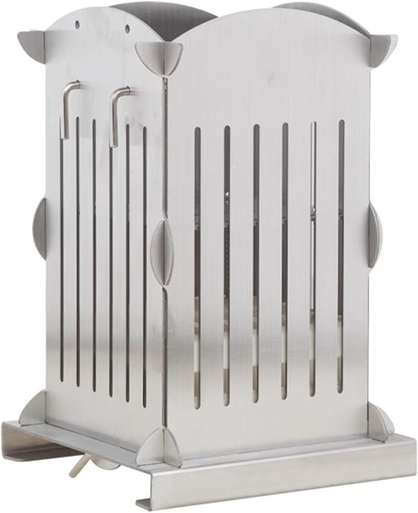 Machine à brochettes de barbecue – Outil de fabrication de kebab en acier inoxydable pour la maison et les cuisines commerciales, solution rapide de brochettes de viande