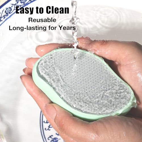 Image of Crystal Hair Eraser Glass Hair Removal Hair Remover(Grass Green) | Epilator Premium Painless Nano Exfoliation for Women,Natural Gentle and Efficient Shaver Trimmer on Leg Arm