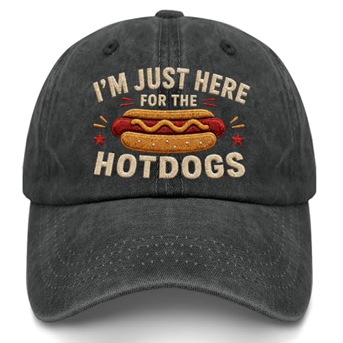 Image of 4th of July 250th Anniversary Dad Hats - Just Here for the Fireworks, Fireworks Director - Patriotic Baseball Cap