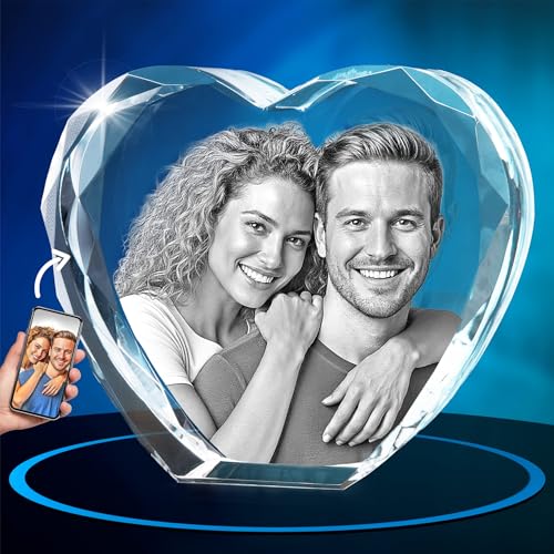 ArtPix 3D Crystal Crystal - Personalized Anniversary & Wedding Gift Couple