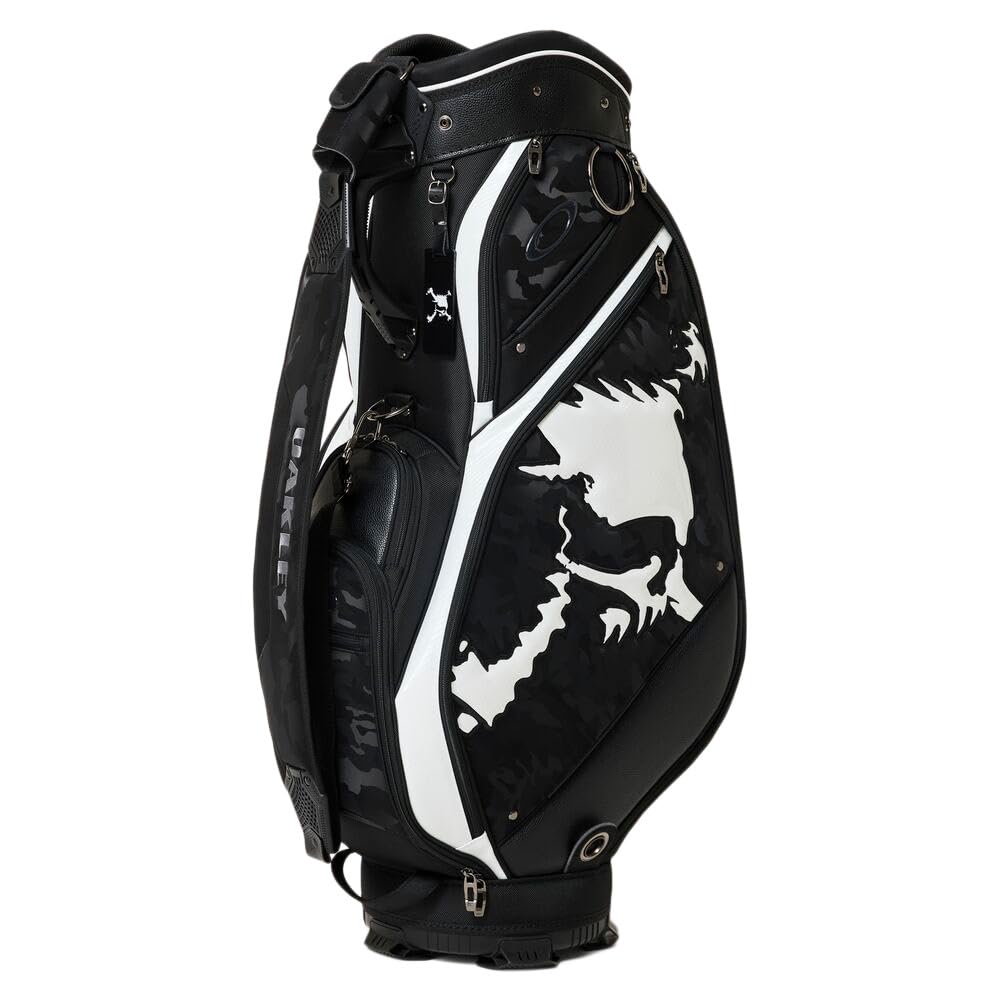 Amazon.co.jp: SKULL GOLF BAG 18.0 00GU BLACK PRINT One Size