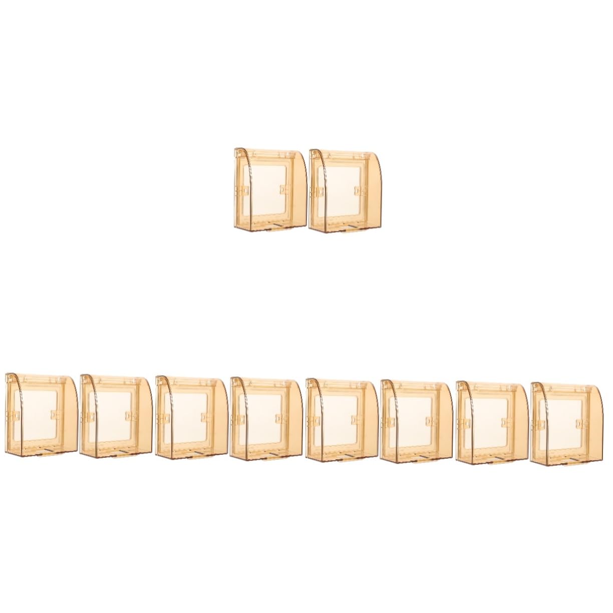 TOYANDONA 5 Set Di Coperture Per Prese A Prova Di Bambino Prese Di Sicurezza Per Bambini Coperture Per Prese Di Facile Installazione Protezione Per Prese 2 Pezzi*5