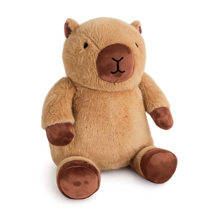 Brambleton Bears "Milo the Capybara Plush Toy – 23cm Soft Cuddly Capybara Teddy, Cute Stuffed Animal Gift for Kids, Babies & Nursery Decor