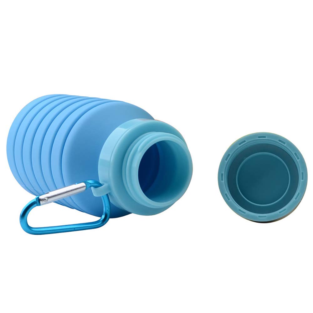 Lebensmittelqualität Silikon Faltbare Wasser Tasse BPA Frei Faltbare Wasser Tasse für Reisebüro Camping Wandern Tragbare Wasser Tasse, Black
