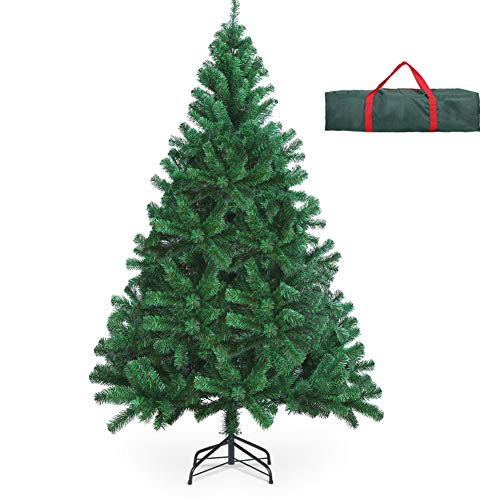 Buy OUSFOT Christmas Tree 6 Feet with Storage Bag 800 Branch Tips
