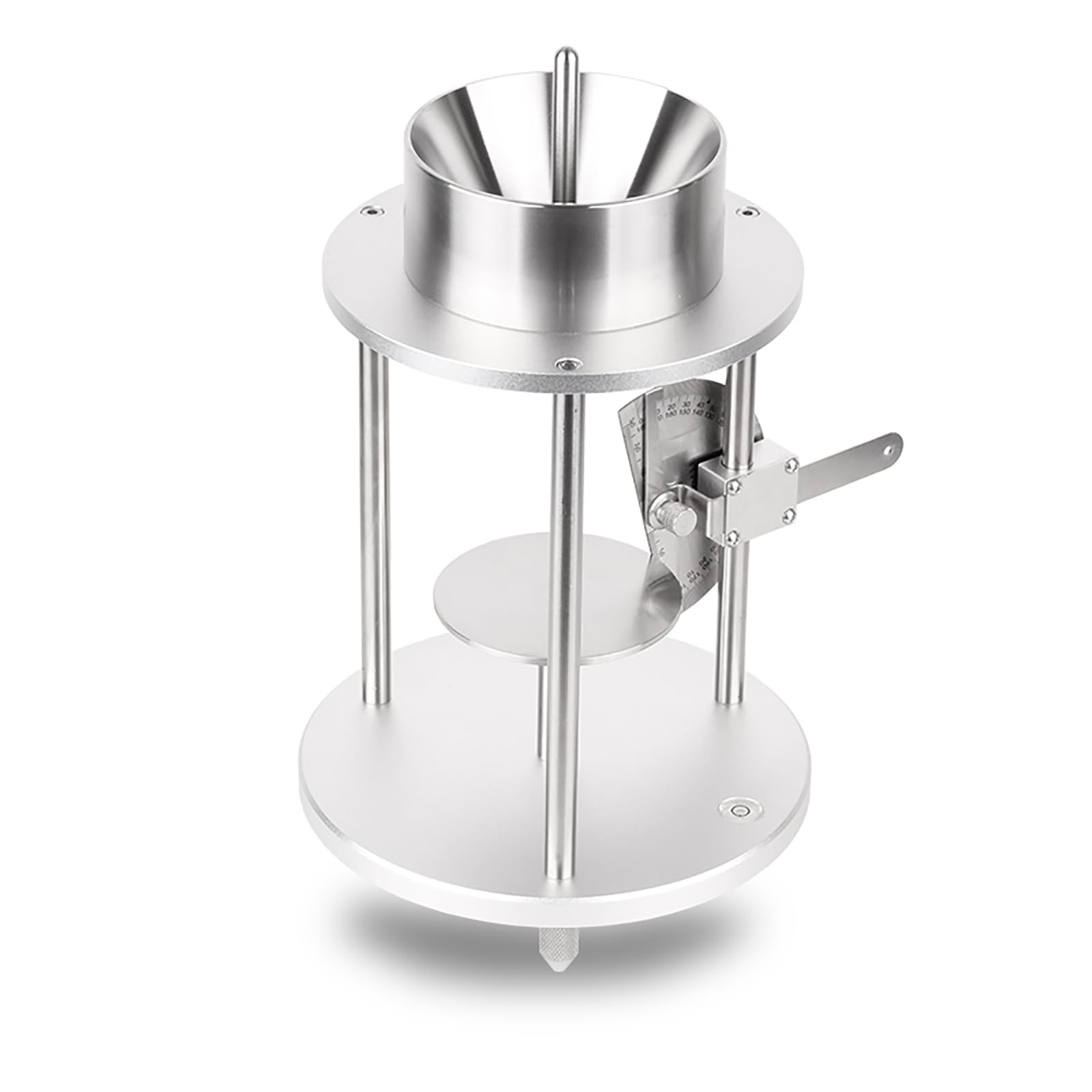 XNXYSMKJ Powder Flow Analyzer for Measuring Repose Angle of Particles and Powders, Adjustable Protractor for Material Testing,Wide Applications
