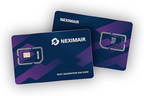 Miniatura 6 de NEXIMAIR Tarjeta SIM para Canadá 30days 15GB de 4G LTE+ Número de teléfono virtual y VPN con 30 días. (tarjeta SIM 3 en 1)
