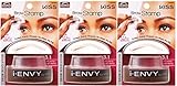 Kiss I Envy Brow Stamp Kit Dark Brown (3 PACK)