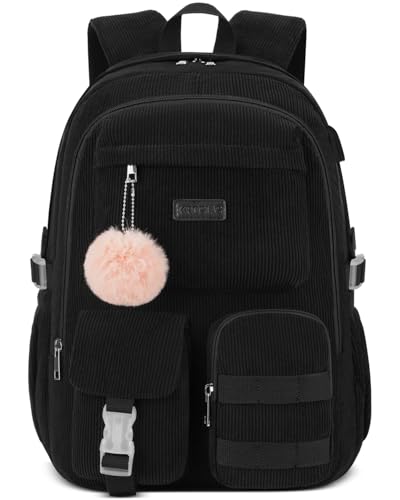 KROSIAS Corduroy Laptop Backpack