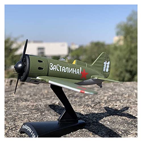 Modelo de avión I-16 Polikarpov réplica metálica coleccionable Planetoy 4