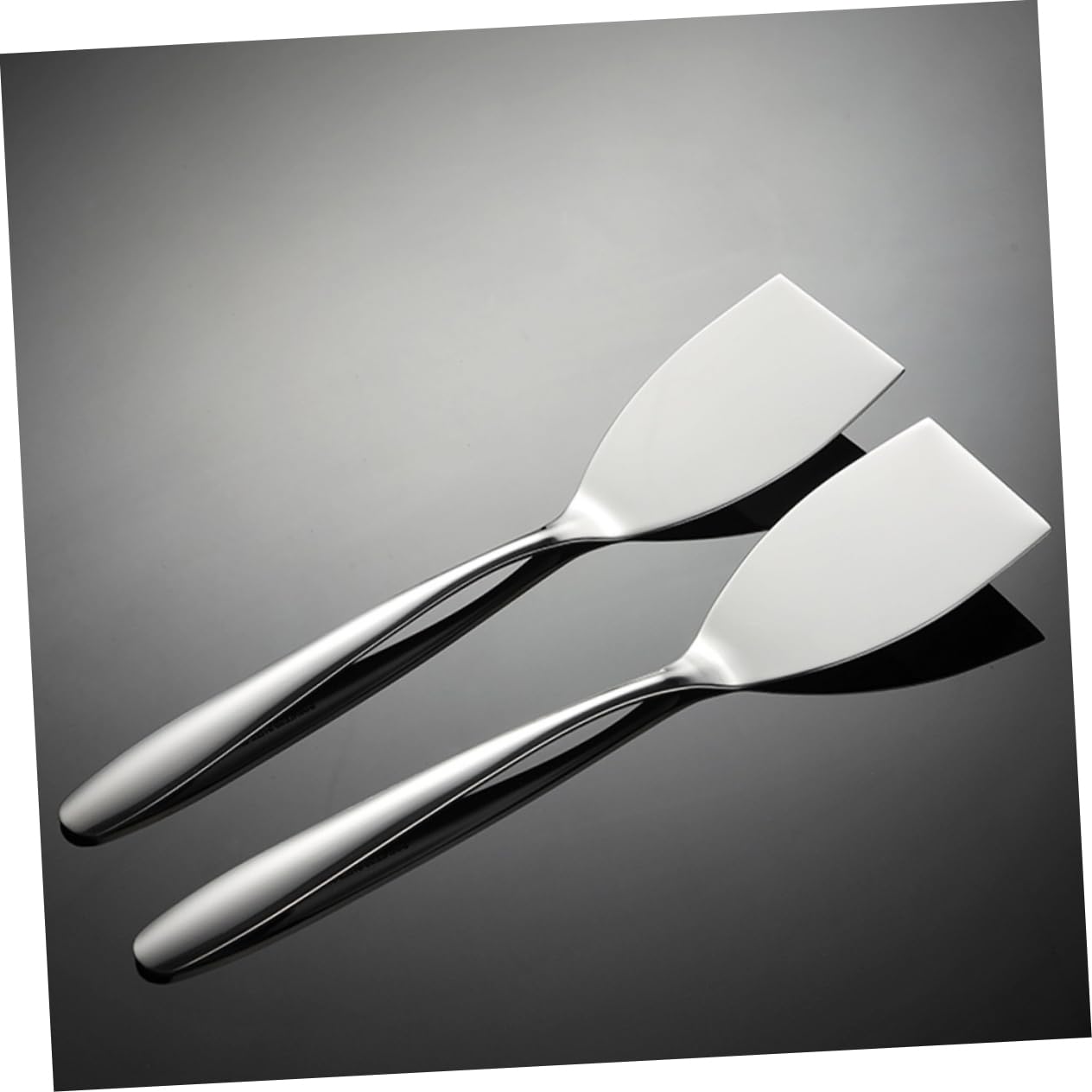 BESTonZON 10pièces Spatules Acier Pour Cuisine Spatules Multifonctions Pour Steak Et Barbecue Ustensiles De Cuisine Résistants Aux Températures
