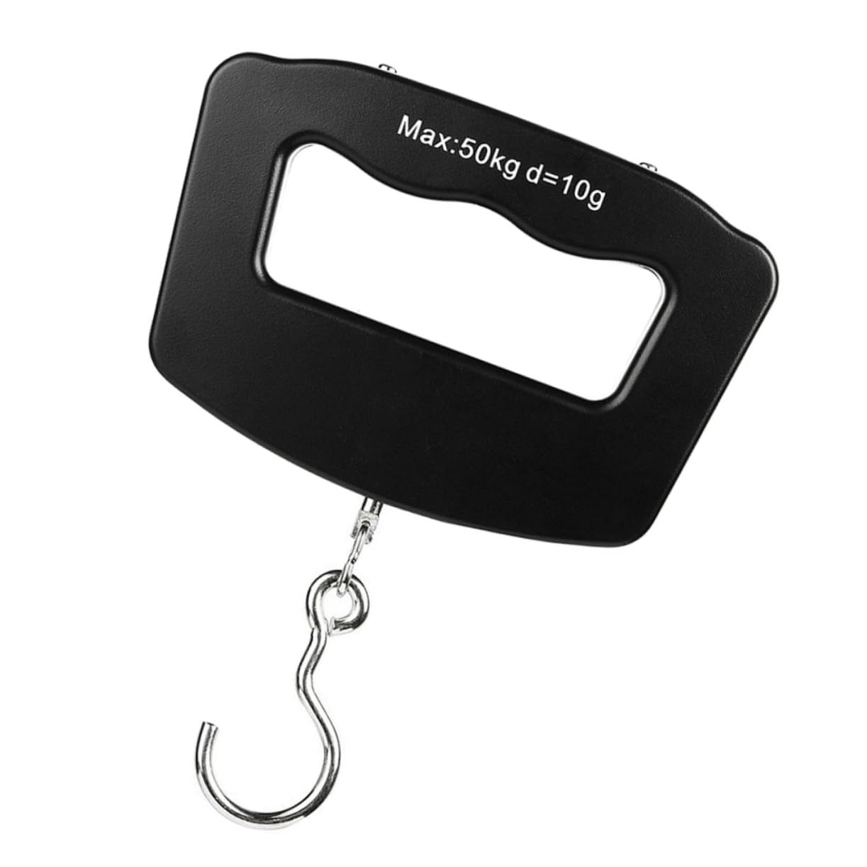 Hemobllo 2 Piezas Báscula Digital Portátil para Pesca y Equipaje Pantalla LCD Gancho Colgante Resistente Precisión para y Actividades