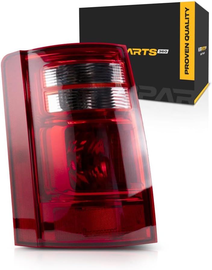 KarParts360 For Dodge Grand Caravan 2008 2009 2010 Tail Light Assembly Driver Side | For CH2800178 | 5113205AB