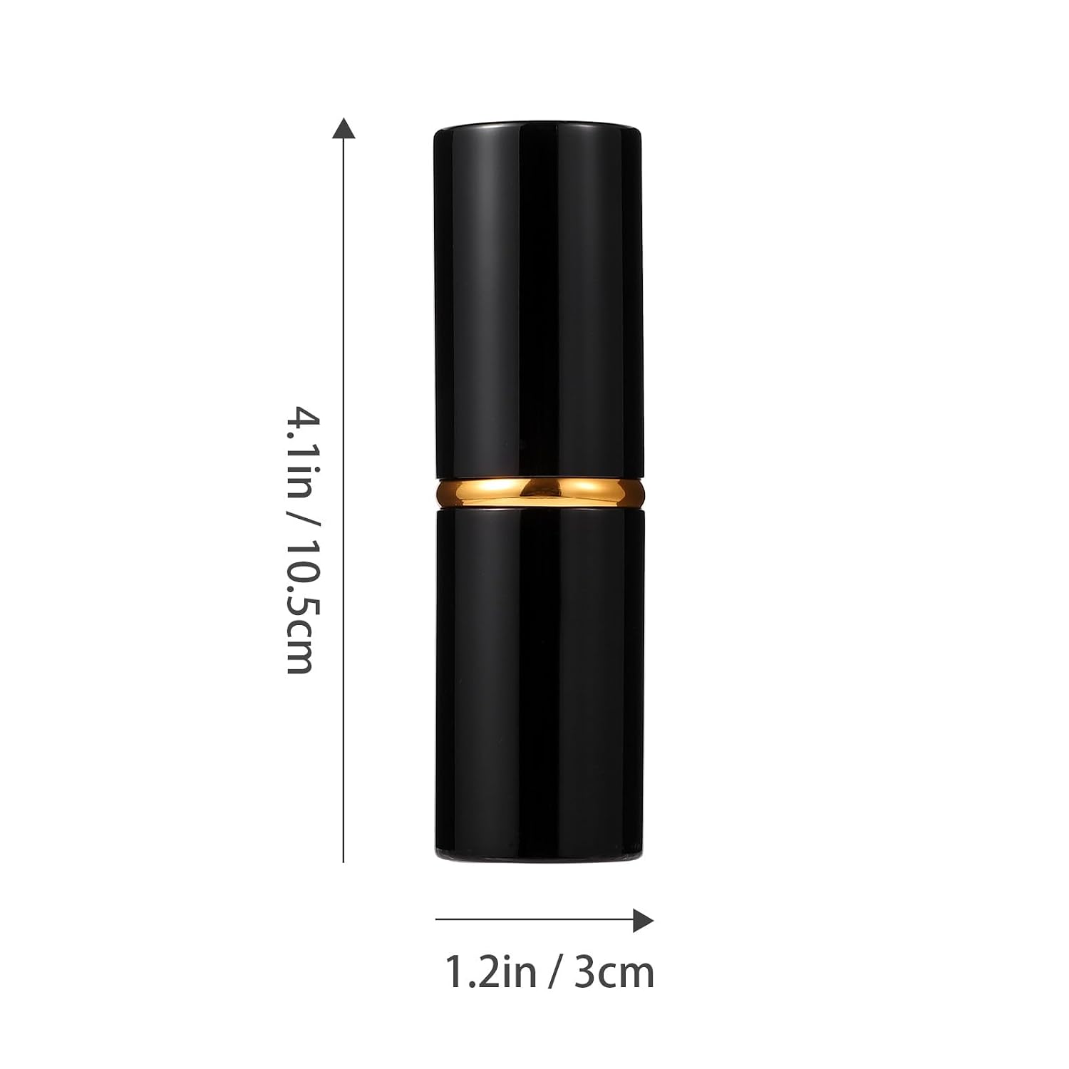 2Pcs Portable Foundation and Powder Brush Compact Lightweight Makeup Tools for Travel and Daily Use Gift for Women image 2