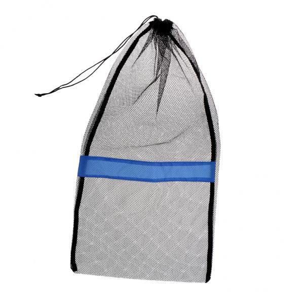 2xMesh Drawstring Bag for Diving Gear Mask Swim Scuba Snorkeling 25"x13"-picture-39