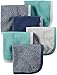 Carter's Terry Washcloth Set - Blue/Green - 6 ct