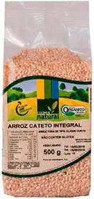 Arroz Cateto Integral Orgânico Coopernatural 500g
