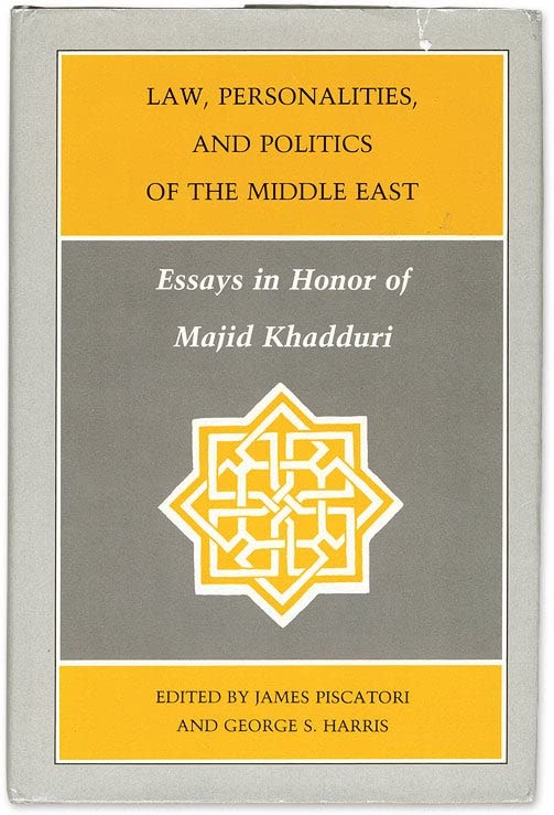 Buy Law, Personalities, And Politics Of The Middle East: Essays In Honor Of Majid Khadduri — BookShops.in