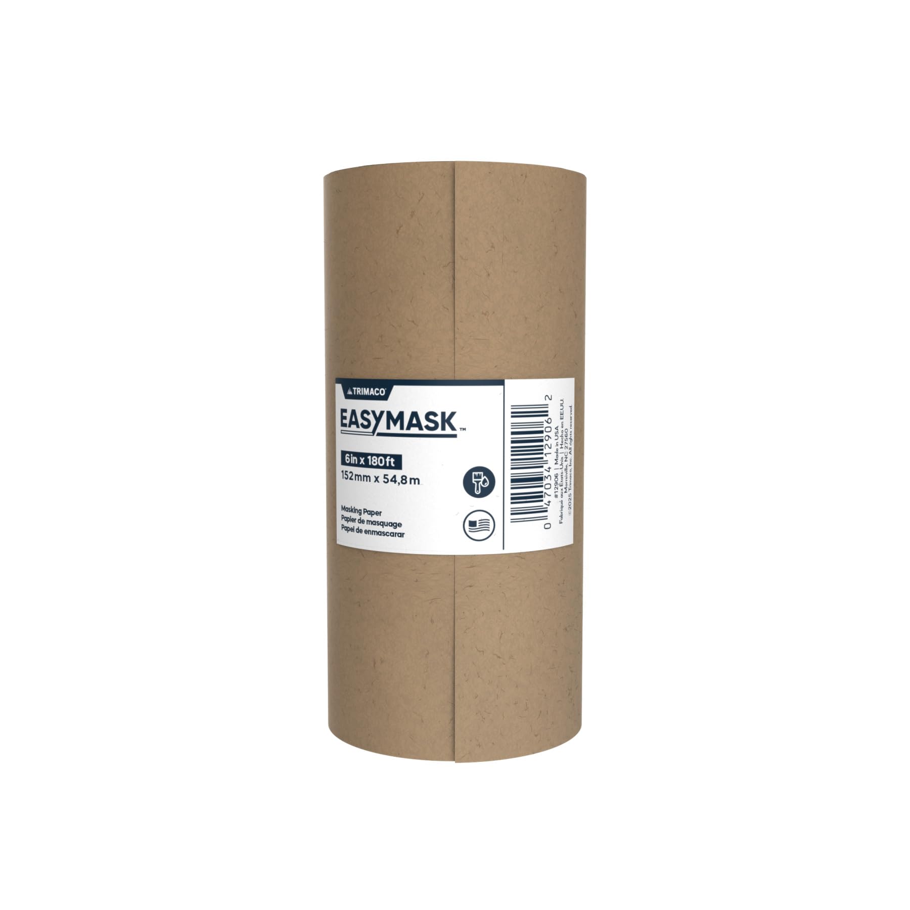 Trimaco 6 in. x 180 ft. Brown General Purpose Masking Paper