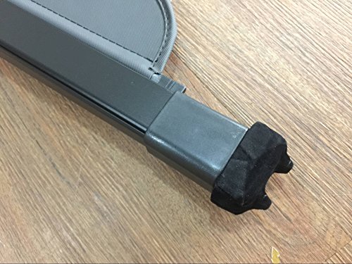 Car Accessories for Land Rover Discovery Sport 2015-2019 Interior Retractable Rear Trunk Cargo Luggage Security Shade Cover (Black)