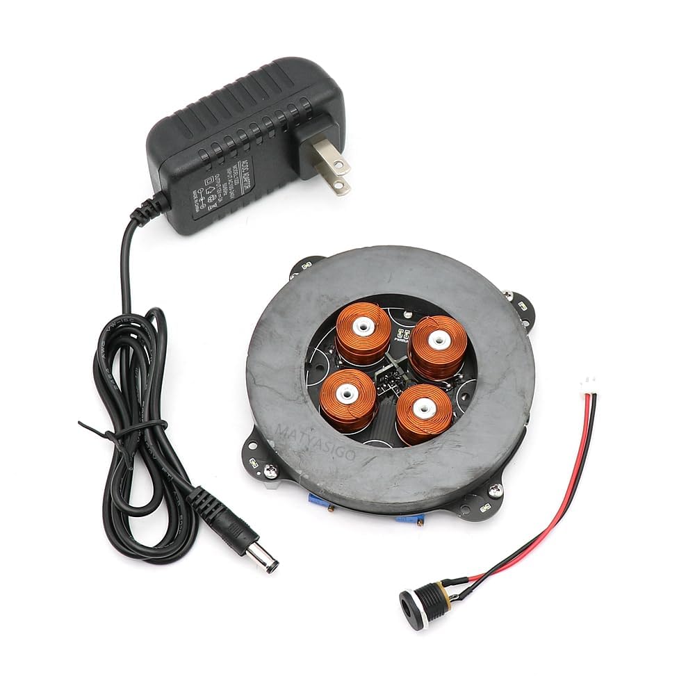 Magnetic levitation Module with DIY Power core kit with LED lamp, 500 g Maximum Load Platform for Magnetic levitation Machine.