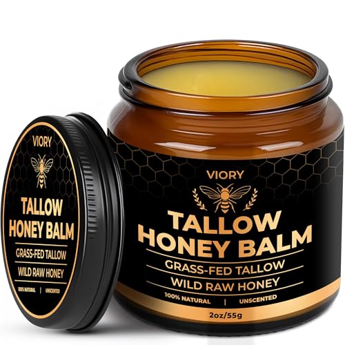 VIORY Tallow and Honey Balm for Face
