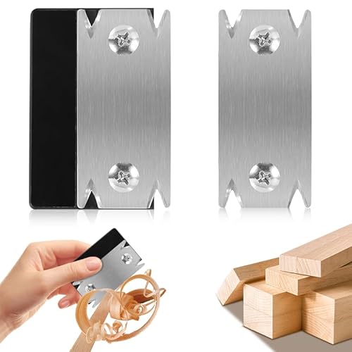 Oupeur de Chant pour Placage, Rabot Manuel Portable pour Menuiserie, Ébavureur Antidérapant pour Bois PVC ABS, Outil de Finition Bordures, Trancheuse Portable pour Meubles et Bricolage