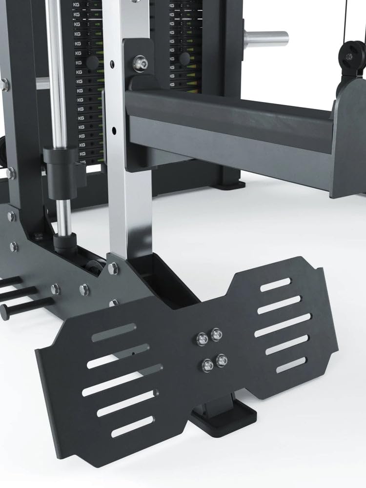 ATLETICA KSK Kit de combat | Multipresse | Poids enfichables 180 kg | Machine Smith | Haute stabilité du cadre | Garantie 5 ans | Variant KSK Basic … Variants KSK + Jammer Arms