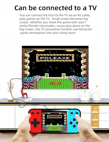 LZYCH Écran 3,0" Console de Jeu Rétro Couleur 240 Jeux Vidéo Intégrés Console pour étudiant Jeu électronique Portable Jouet Puzzle Cadeau pour Enfants Compagnon de Voyage et de Loisirs – Image 5