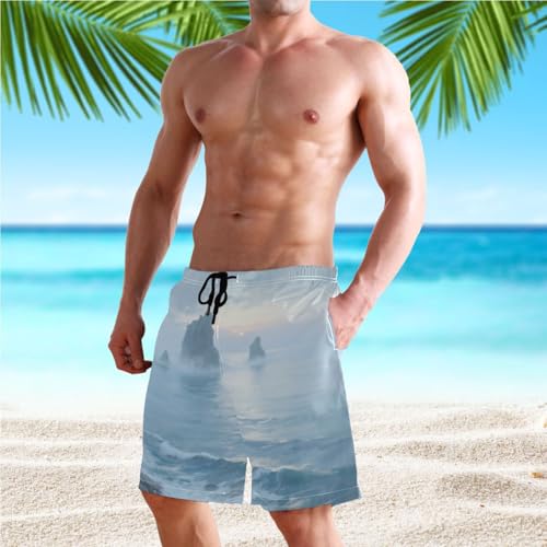 Men's Ocean Swim Trunks Shorts Swimwear Beach Board Short Bathing Suits 23029644